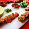 Brochette de poulet tandoori